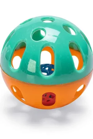 Beperkte Voorraad Beeztees Plastic Jingle Bal Knaagdier 9